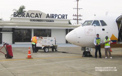 <p>The Caticlan Airport, recently renamed Boracay Airport, serves the town of Malay in Aklan province. <em>(File Photo) </em></p>